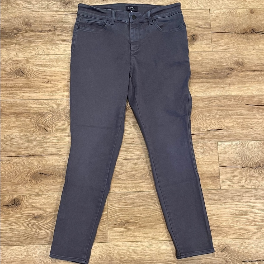 EUC NYDJ Ami Skinny Legging Jeans gray